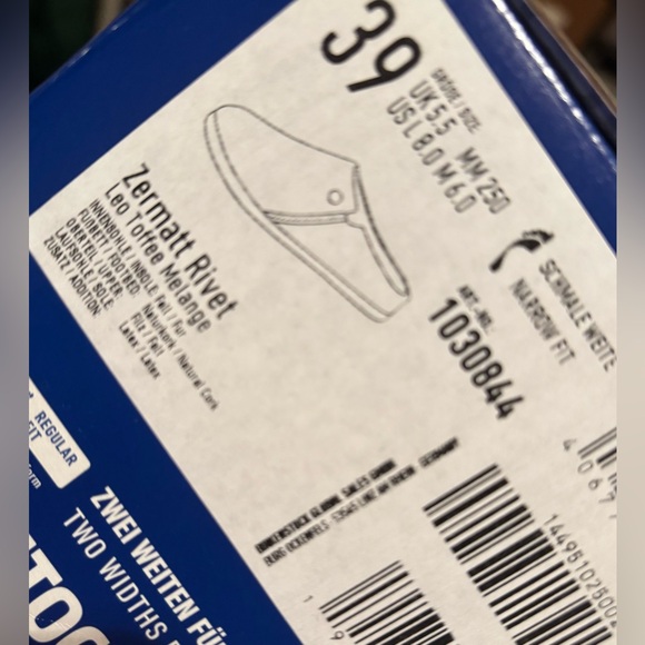 Birkenstock Zermatt Rivet Leo Toffee Melange Slipper - Picture 9 of 9